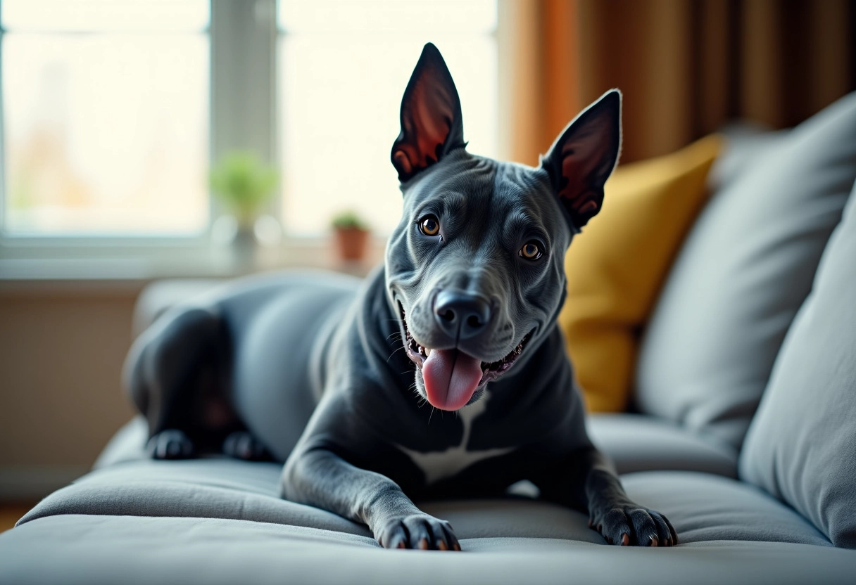 staffie bleu